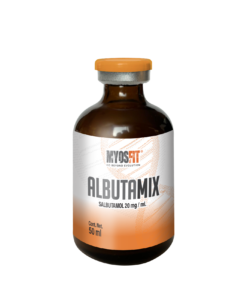 Albutamix vial uso clinico Myosfit Mexico