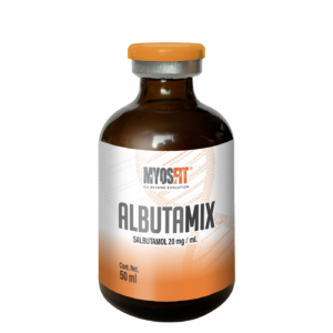 Albutamix vial uso clinico Myosfit Mexico