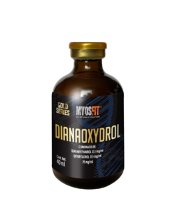 Vial de mezcla Dianabol y Oximetolona para investigación de masa muscular Myosfit