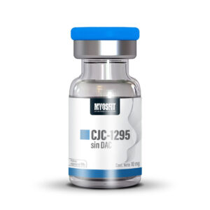 Vial de CJC-1295 de 10mg alta pureza grado investigación Myosfit México