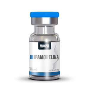 Vial de Ipamorelin alta pureza grado investigación para recuperación y sueño Myosfit